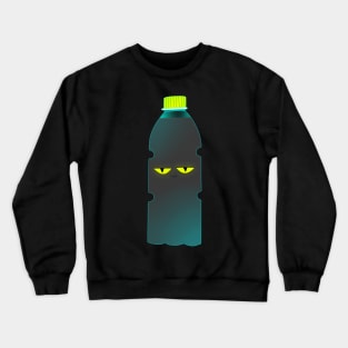 Cat in a bottle Crewneck Sweatshirt